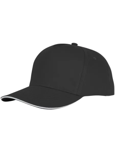Cappellino baseball adulto 5 pannelli personalizzato Elevate Ceto