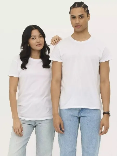 T shirt con scritta personalizzata in cotone bio 140 gr/m² Sol's Epic
