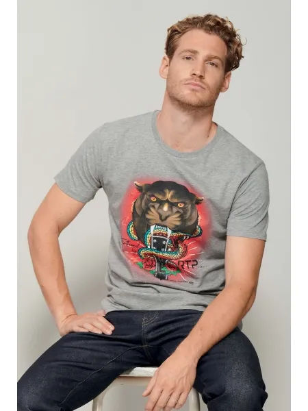 T shirt uomo in cotone bio RTP Apparel Tempo Men 145 g/m²