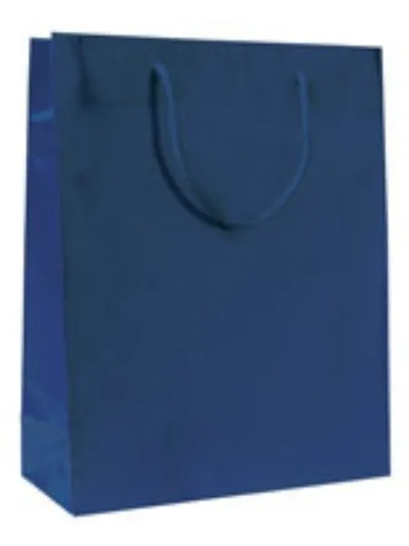Shopper di carta personalizzate plastificate - 18 x 22 x 8 cm