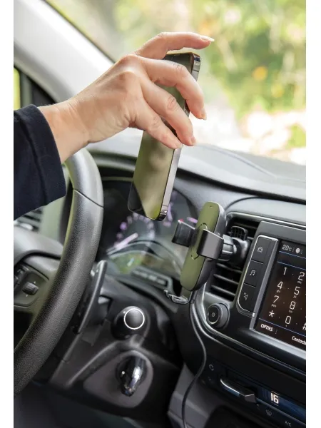 Caricatore wireless da auto personalizzato August