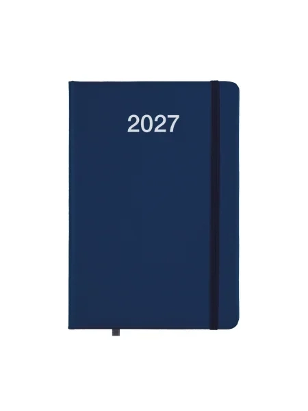 Agenda giornaliera con elastico personalizzabile 14,5x21 cm