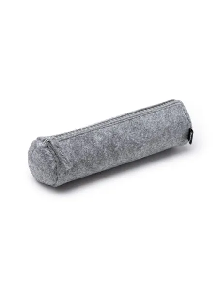 Astuccio cilindrico eco in feltro riciclato personalizzabile Rayk