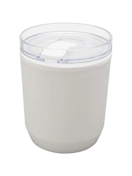 Bicchiere termico a doppia parete in plastica riciclata da 180 ml Hudson