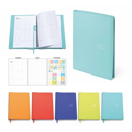 Agenda settimanale perpetua personalizzabile Gairo