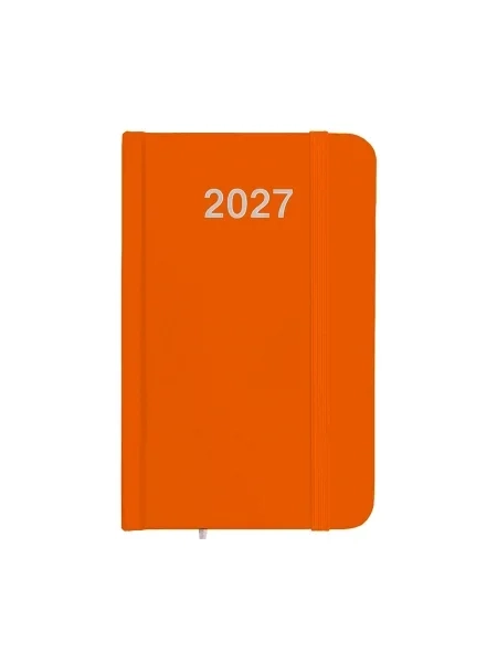 Agenda settimanale con elastico - Modello tascabile 9x14 cm