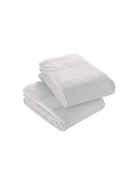 Asciugamano personalizzato Pure White 30 x 50 cm