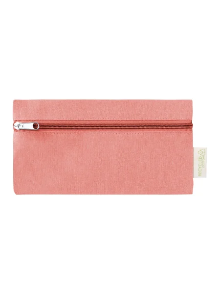 Astuccio cotone riciclato con zip personalizzabile Blussi